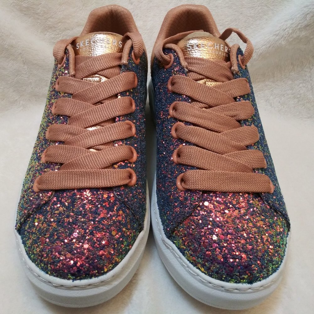 Skechers Street Glitter Rockers Sneakers 8